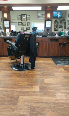 J& R Barber shop picture of chair